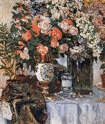 Alexander Yakovlevich GOLOVIN Rose and China oil painting artist